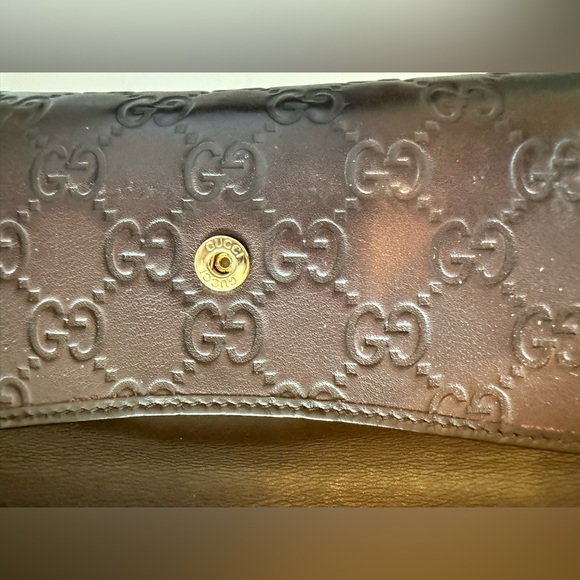 Gucci Brown Leather Wallet (Authentic) - Picture 3 of 6